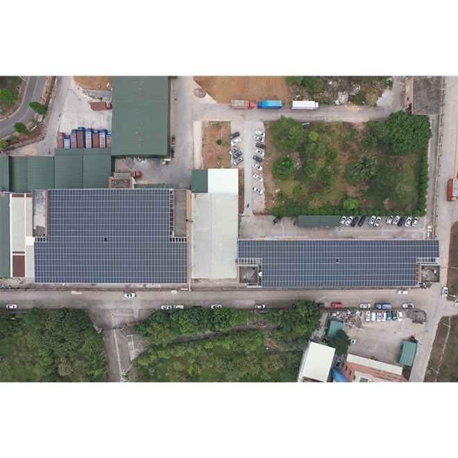 東莞市和盛嘉實業(yè)發(fā)展有限公司661.65kW分布式光伏項目
